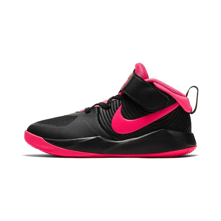 Nike Team Hustle D 9 Black Racer Pink (PS)