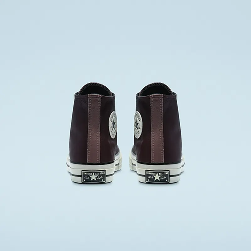 Converse Chuck 70 Leather High ‘Colorblock – Black Currant’ Black Currant/Noble Grey/Egret (169580C)