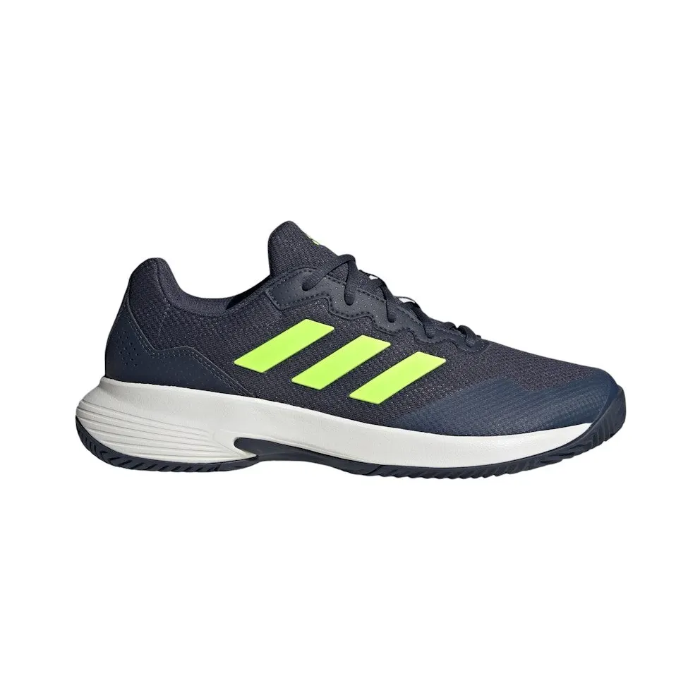 adidas Gamecourt 2.0 Shadow Navy Lucid Lemon Core White (IE0854)