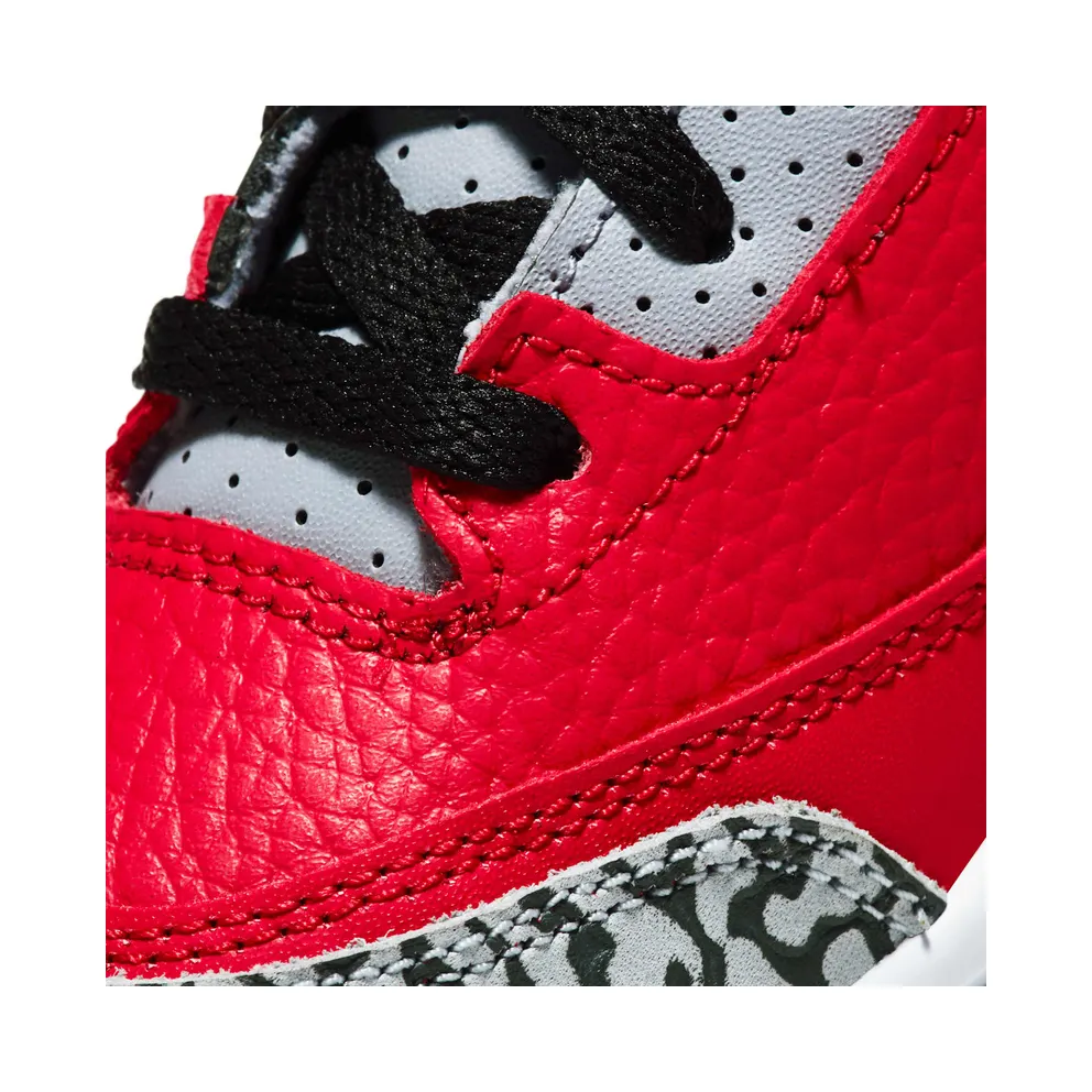 Air Jordan Nike AJ III 3 Retro SE ‘Red Cement’ (TD) (2020) (CQ0489-600)