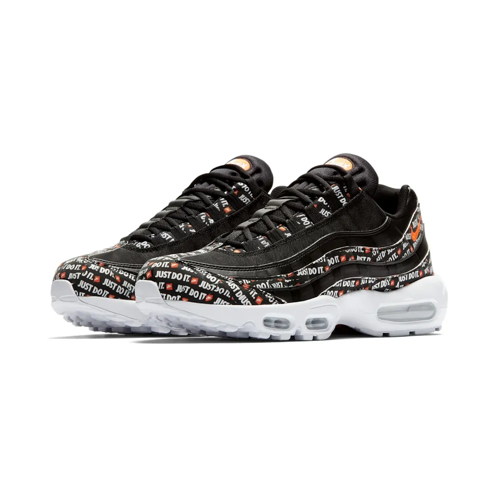 Nike Air Max 95 Just Do It Pack Black Black/Black-White-Total Orange (AV6246-001)