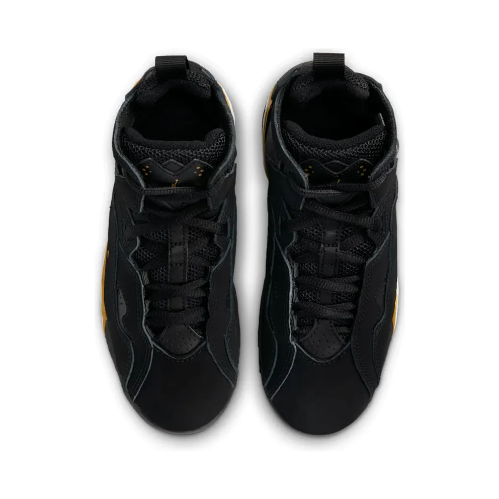 Jordan True Flight Black Metallic Gold White (343796-017)