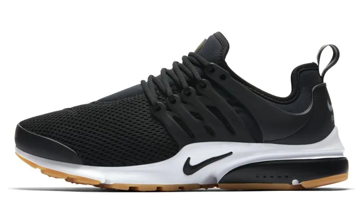 Nike Air Presto Black/Black-White-Gum Yellow (W)