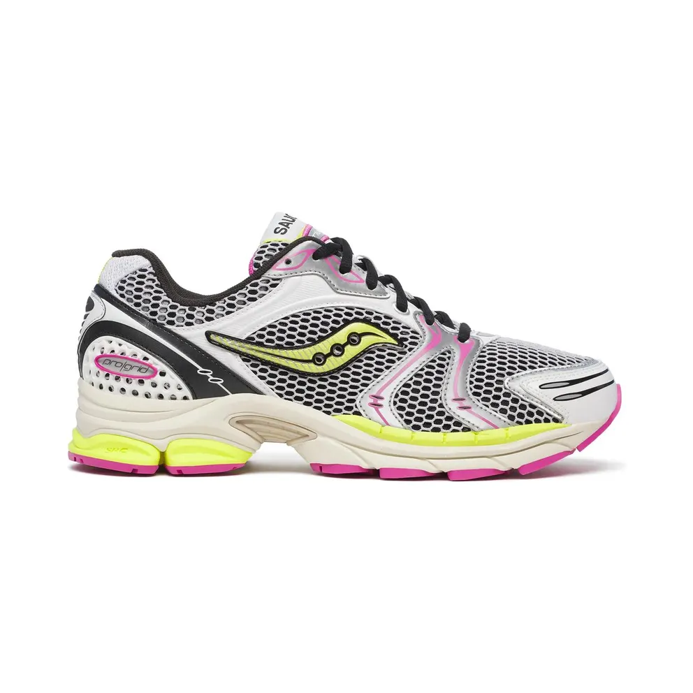 Saucony Progrid Triumph 4 “WhiteWhite / Fluo” (S70704-14)
