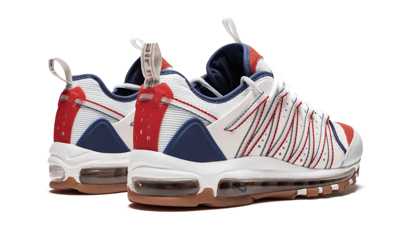 Nike x CLOT Air Max 97 Haven White Royal Red (2019) (AO2134-101)