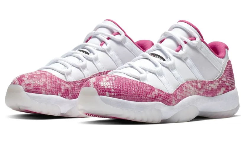 Jordan 11 Retro Low Pink Snakeskin (W) (2019)