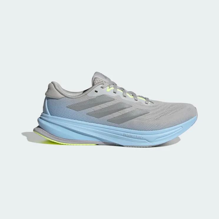 adidas Supernova Rise 2 Grey Matte Silver Glow Blue (JS3046)