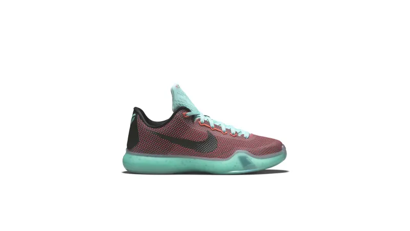 Nike Kobe 10 Easter (GS) Hot Lava/Sunset Glow-Black (726067-808)