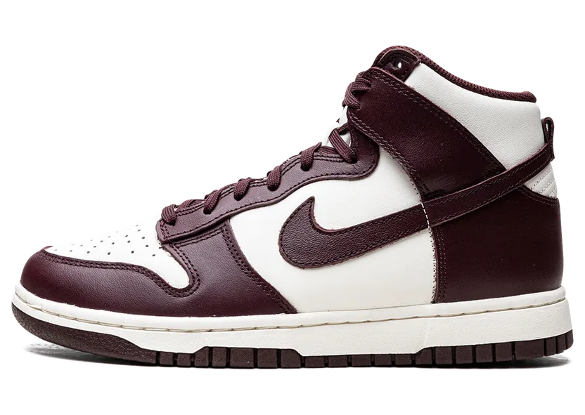 Nike DUNK HIGH “Burgundy Crush” (DD1869-601)