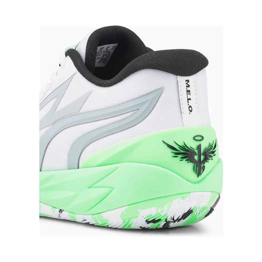 Puma MB.02 Lo LaMel-O Basketball Shoes Green/White (379408-01)