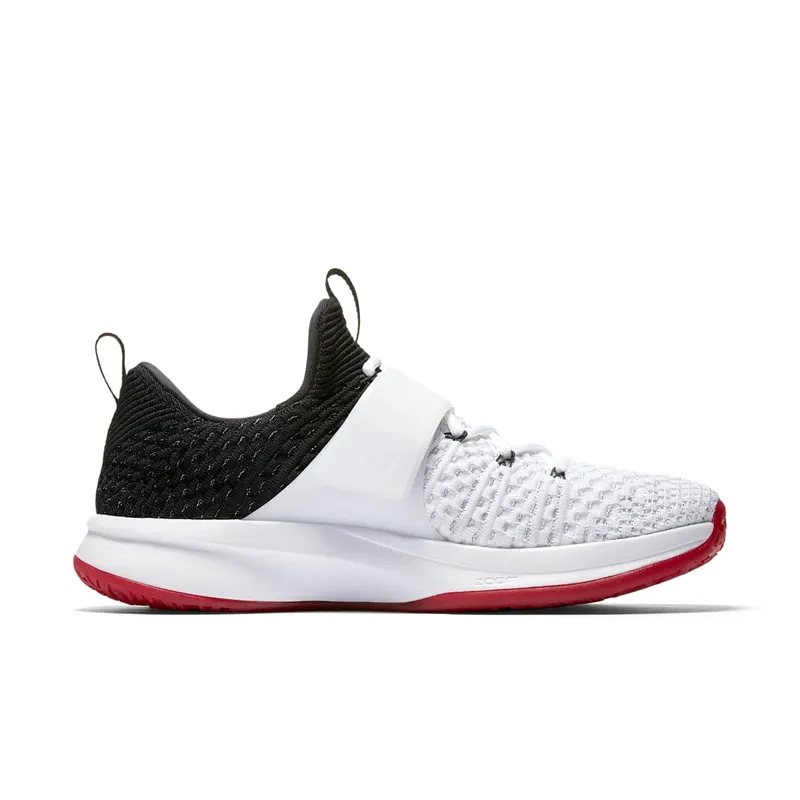 Jordan Trainer 2 Flyknit White Black Red White/Black-Gym Red (921210-101)