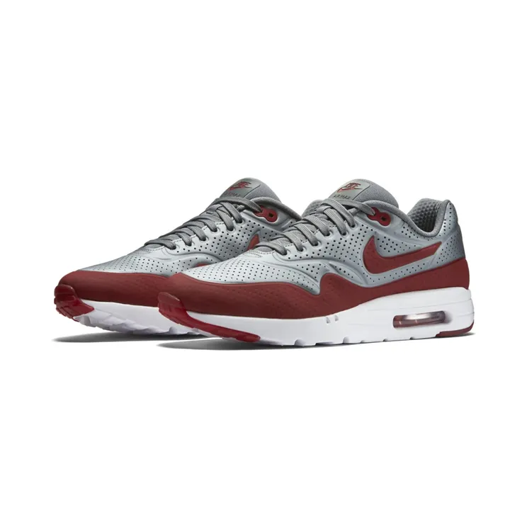 Nike Air Max 1 Ultra Moire Grey Red (2019) (705297-006)