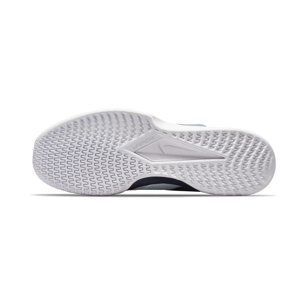 NikeCourt Vapor Lite Hardcourt Grey “Pure Platinum / White / Obsidian” (DC3432-007)