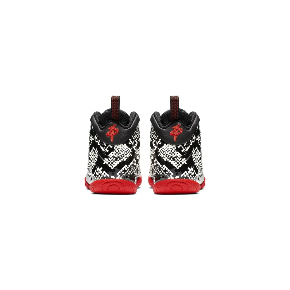 Nike Air Foamposite One Albino Snakeskin (PS) Sail/Habanero Red-Black (723946-104)