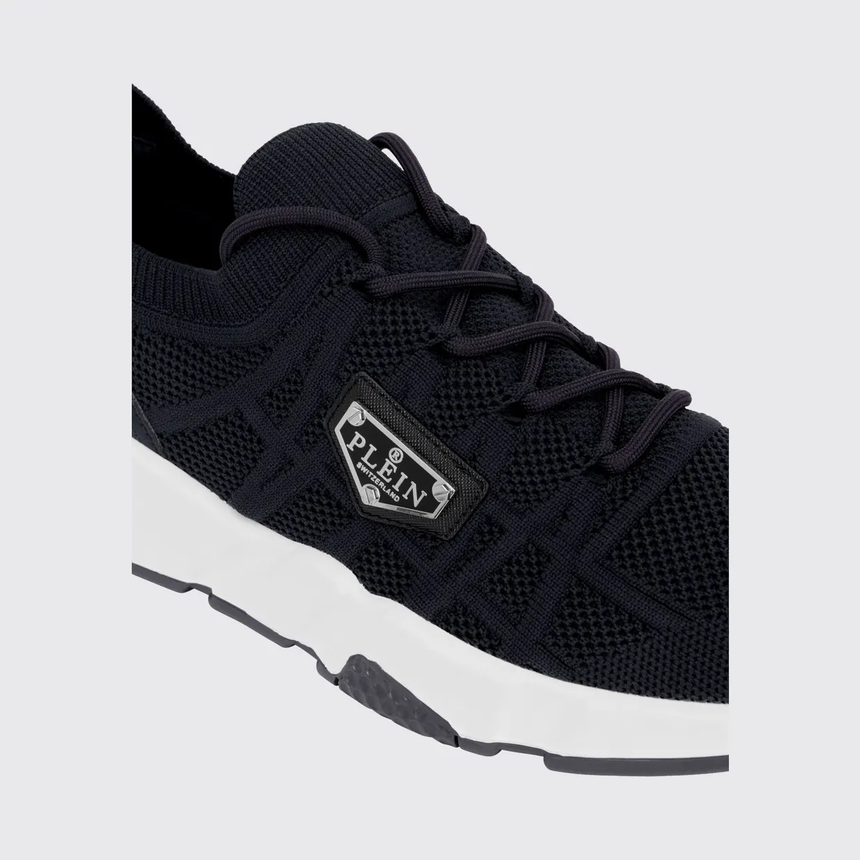 Philipp plein Low-Top Technical Mesh Sneakers with Elasticized Ankle Blue (UAFSUSC1076PTE003N14) (3)