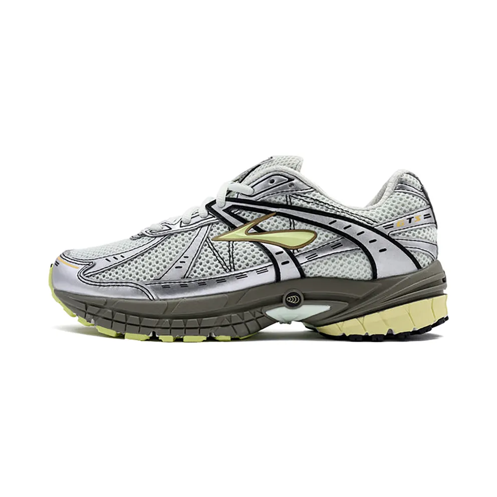 Brooks Adrenaline GTS 10 “Canary Green / Stone / Sunny Lime” (100058-096)