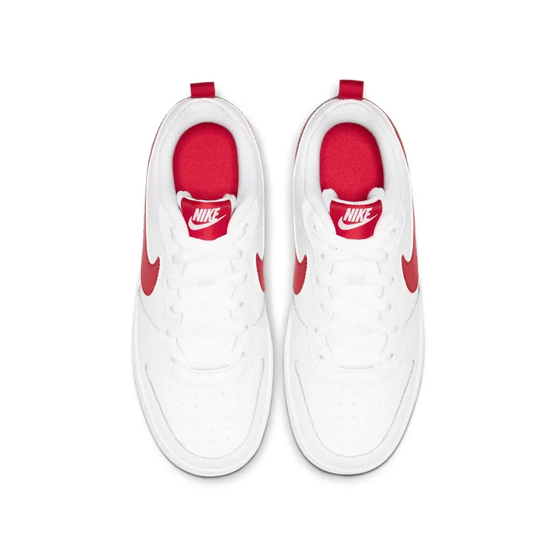 Nike Court Borough Low 2 White Red (BQ5448-103)