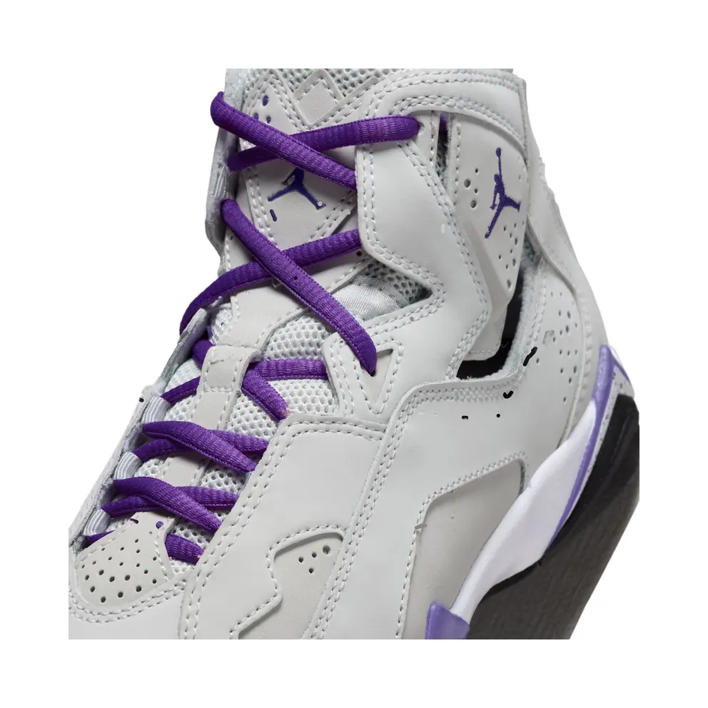 Jordan True Flight Light Base Grey White Black Purple Venom (343795-052)