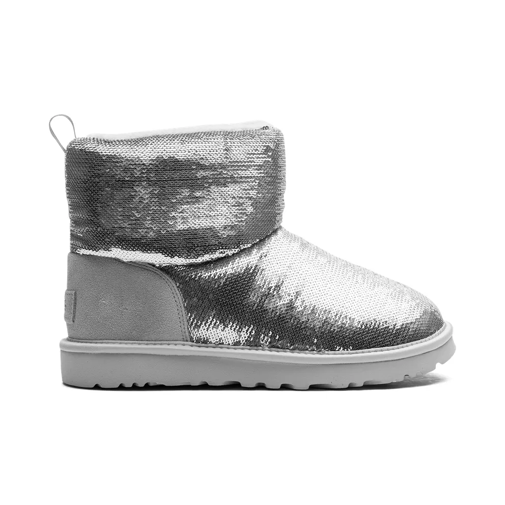 Ugg Classic Mini Boot “Mirror Ball Silver” (1151291-SLVR)