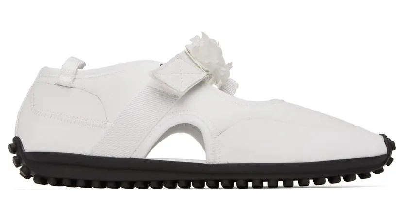 Cecilie Bahnsen White Sara White/Black (2.22SHO33003)