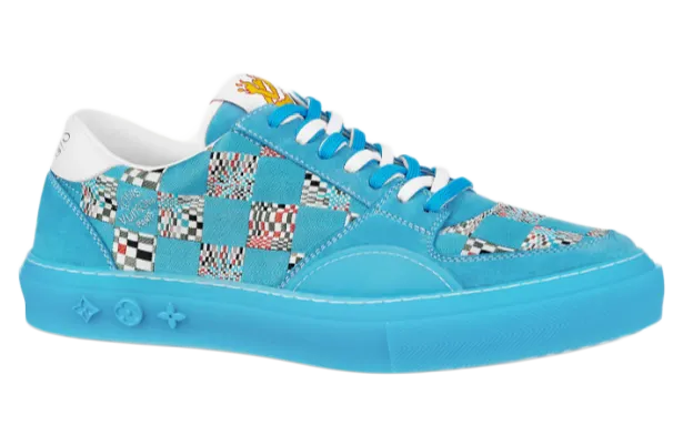 LV Ollie Blue Distorted Damier SS21 (1A8Q59)