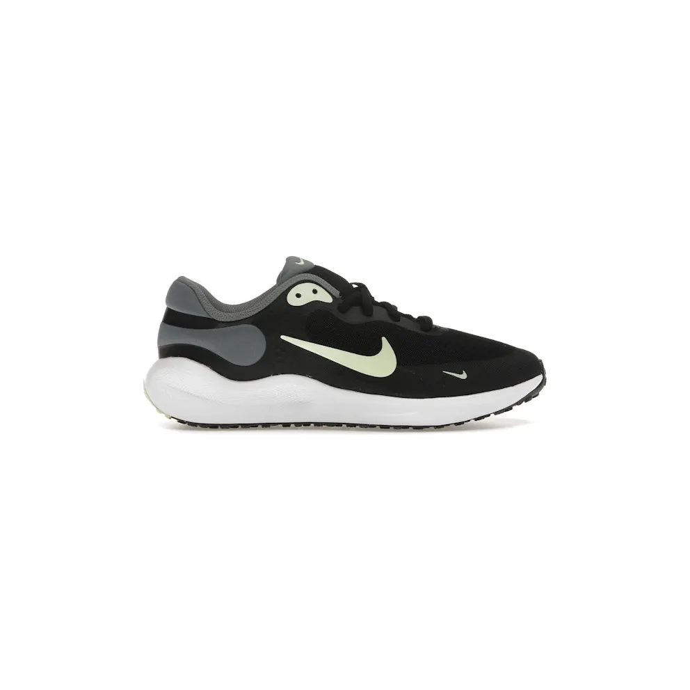 Nike Revolution 7 Black Smoke Grey White Barely Volt (FB7689-006)