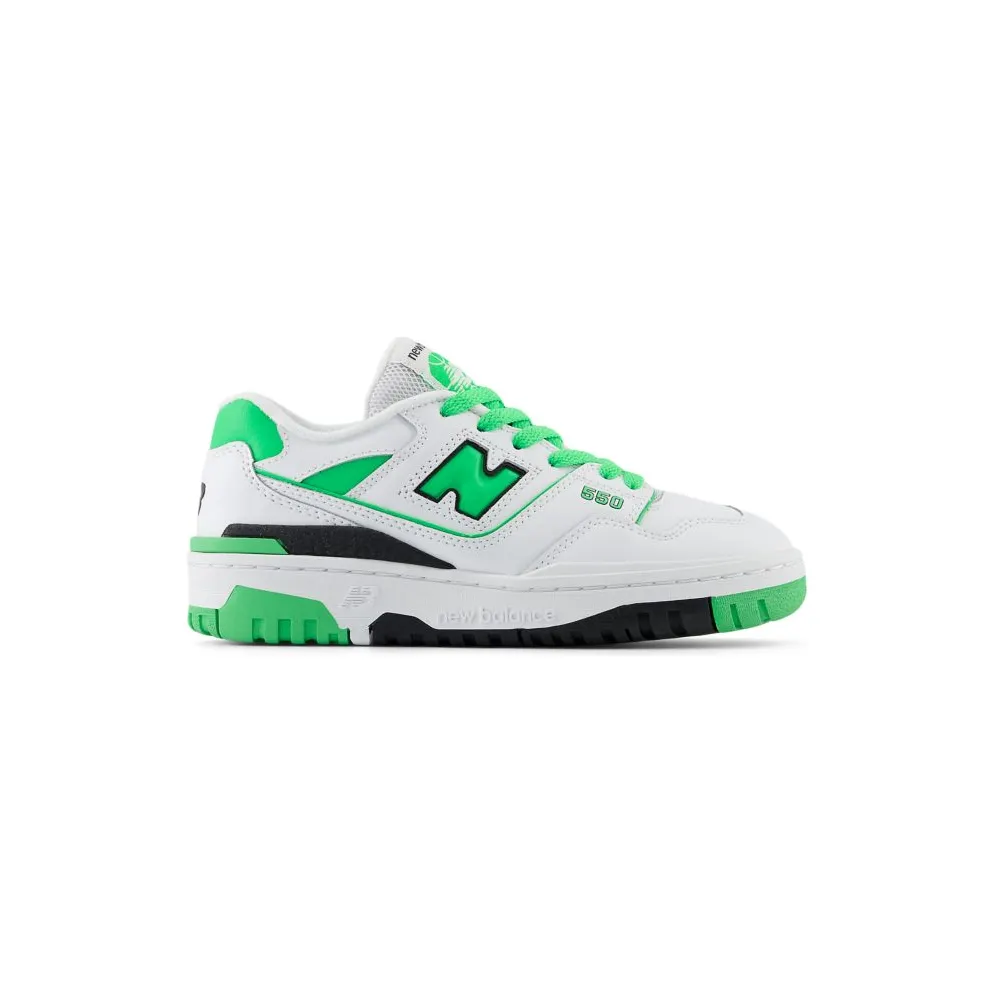 New Balance 550 White Green Apple (GSB550VG)