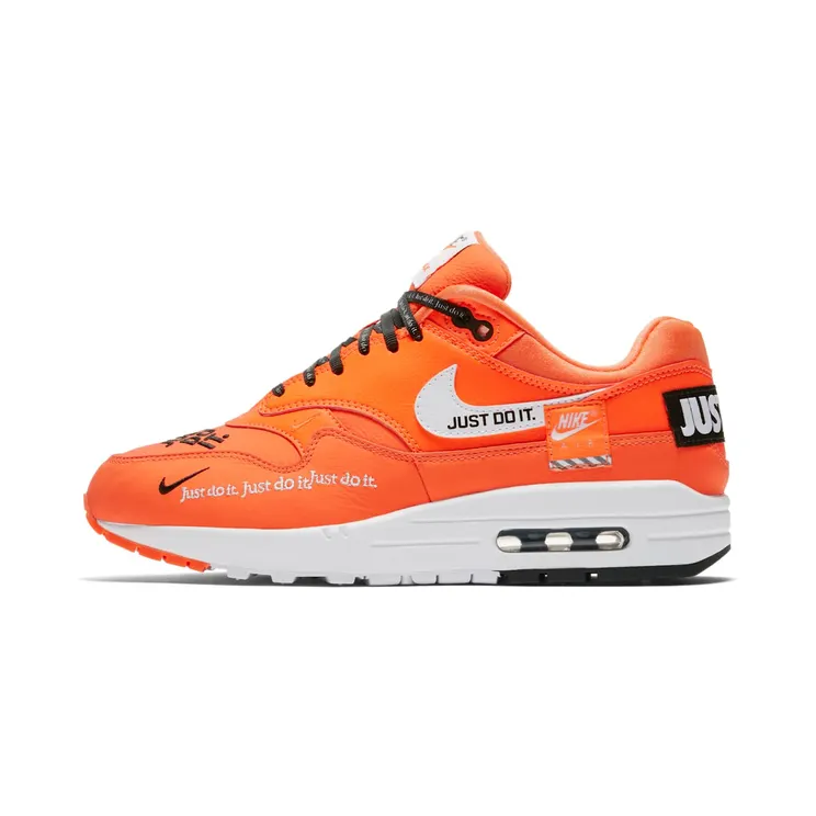 Nike Air Max 1 LX Just Do It – “Total Orange / Black / White” (917691-800)