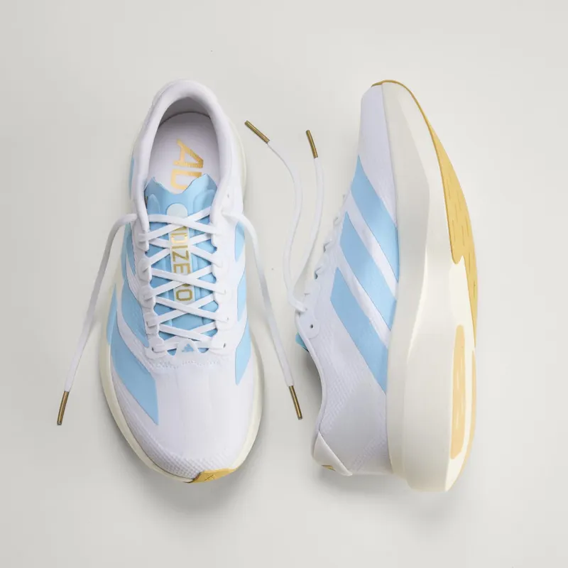 Adidas Adizero Evo SL “White Clear Blue” (JQ4527)