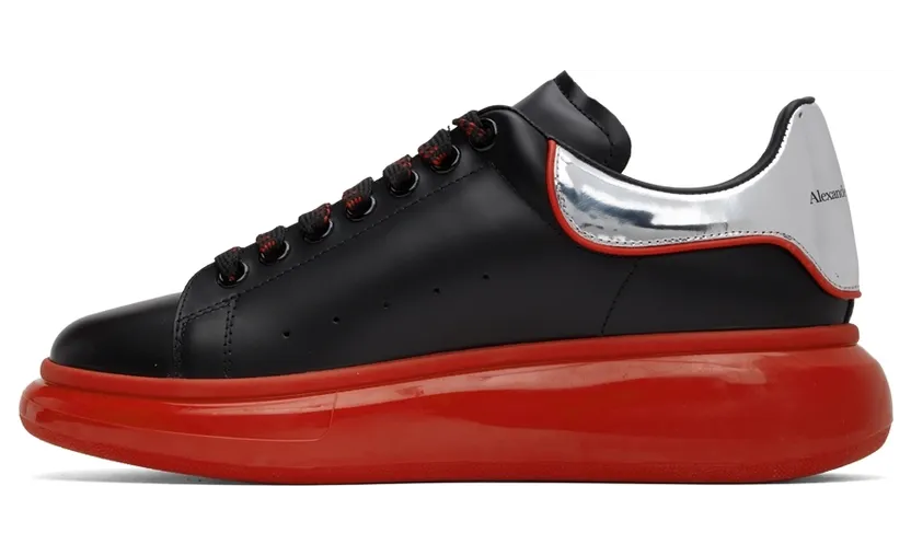 Alexander McQueen Black Oversized Sneakers (705068WIBNZ) (3)