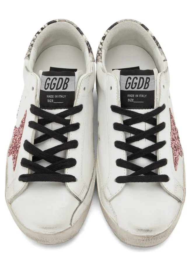 Golden Goose Snake Superstar Sneakers (F00102.F002254.10819) (5)