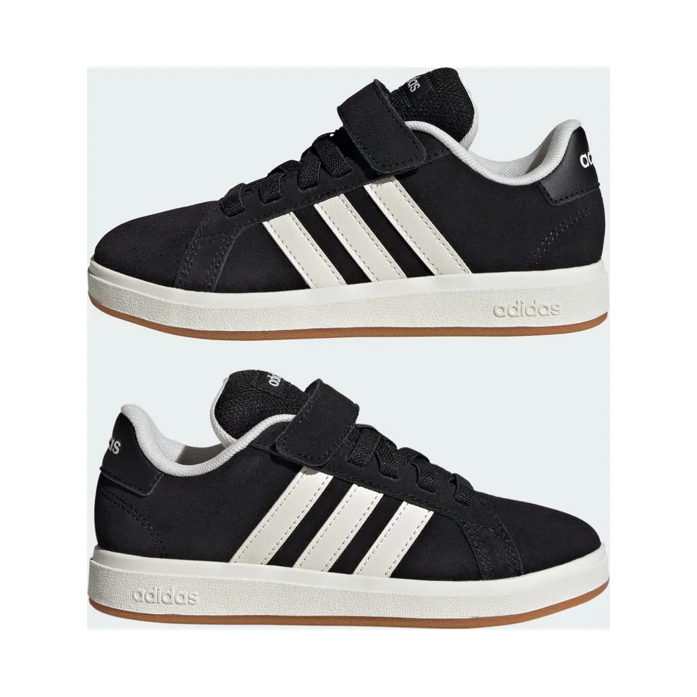Adidas Grand Court 00s Kids Core Black / Off White / Gum (JP5896)