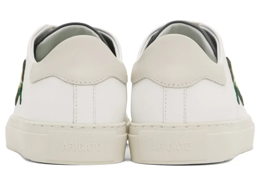 Axel Arigato White & Off-White Clean 90 Triple Bee Bird Sneakers (28666) (2)