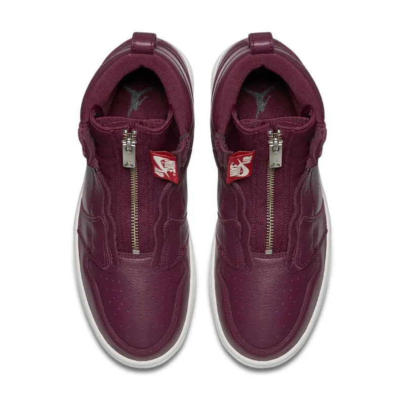 Jordan 1 Retro High Zip Bordeaux (W) Bordeaux/Black-Phantom (AT0575-600)