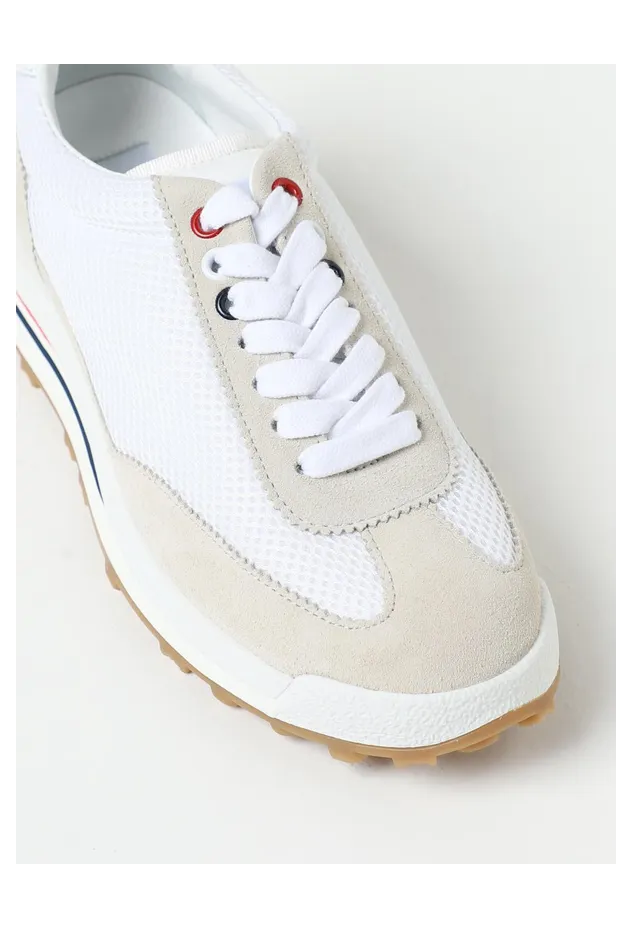 Thom Browne sneakers in nylon and suede White (FFD054A06552100) (3)