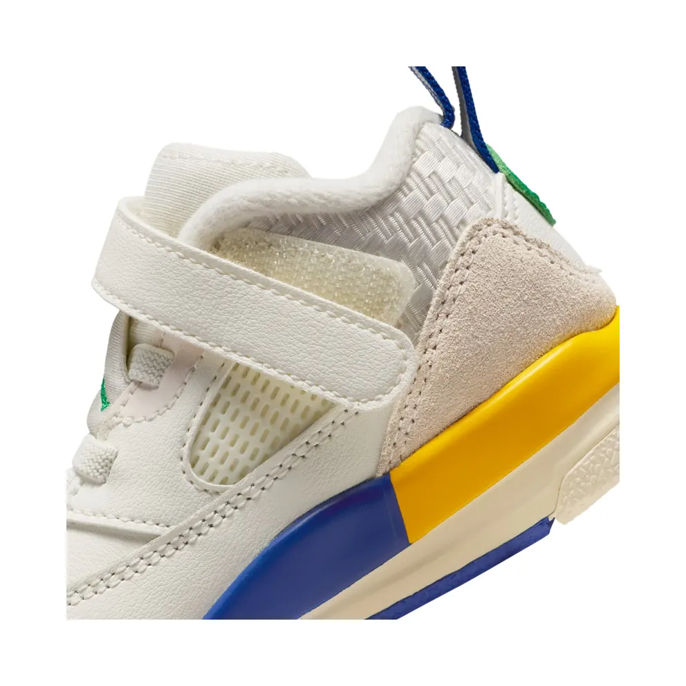 Air Jordan Spizike Low TD ‘Sail’ “Sail / Old Royal / Phantom / Lucky Green” (FQ3952-112)