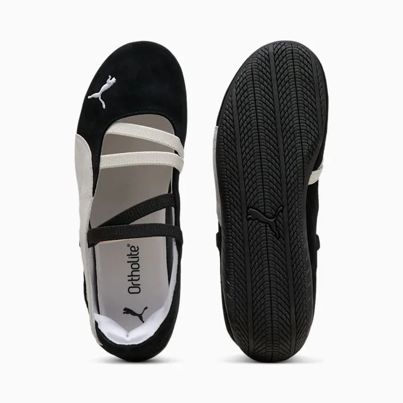 Puma Speedcat Ballet Suede GS “Black White Warm White” (406132-05)