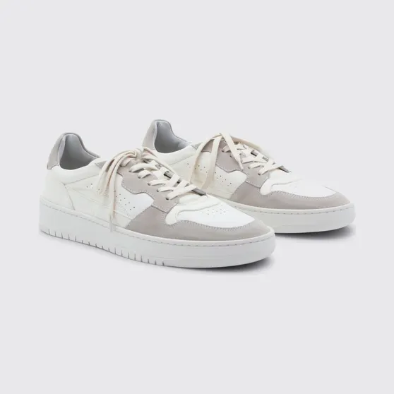 Eleventy Grained Leather Sneakers Sand (M77SCAM08SCA0M0080201)