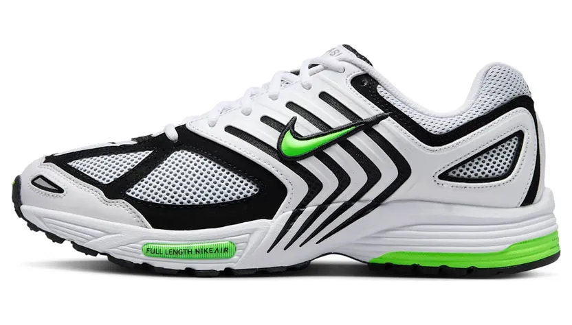Nike Air Peg 2K5 White Black Metallic Silver Green Strike (HQ5403-104)