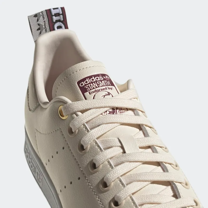 adidas Stan Smith Wonder White / Cloud White / Victory Crimson (H00631)