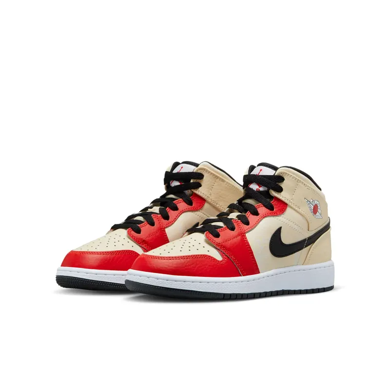 Jordan 1 Mid SS GS “Dunk Contest ’88” (DV7012-100)