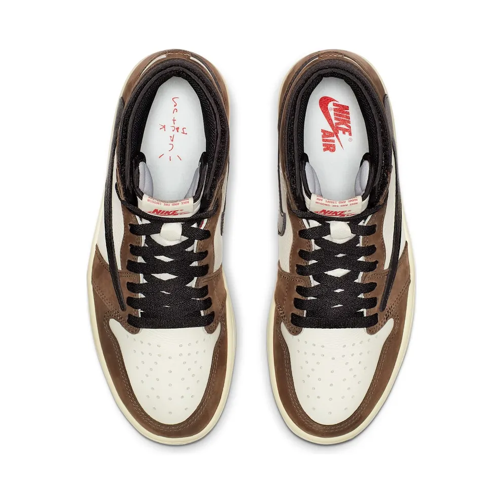 Air Jordan x Travis Scott 1 High ‘Dark Mocha’ (2019) (CD4487-100)