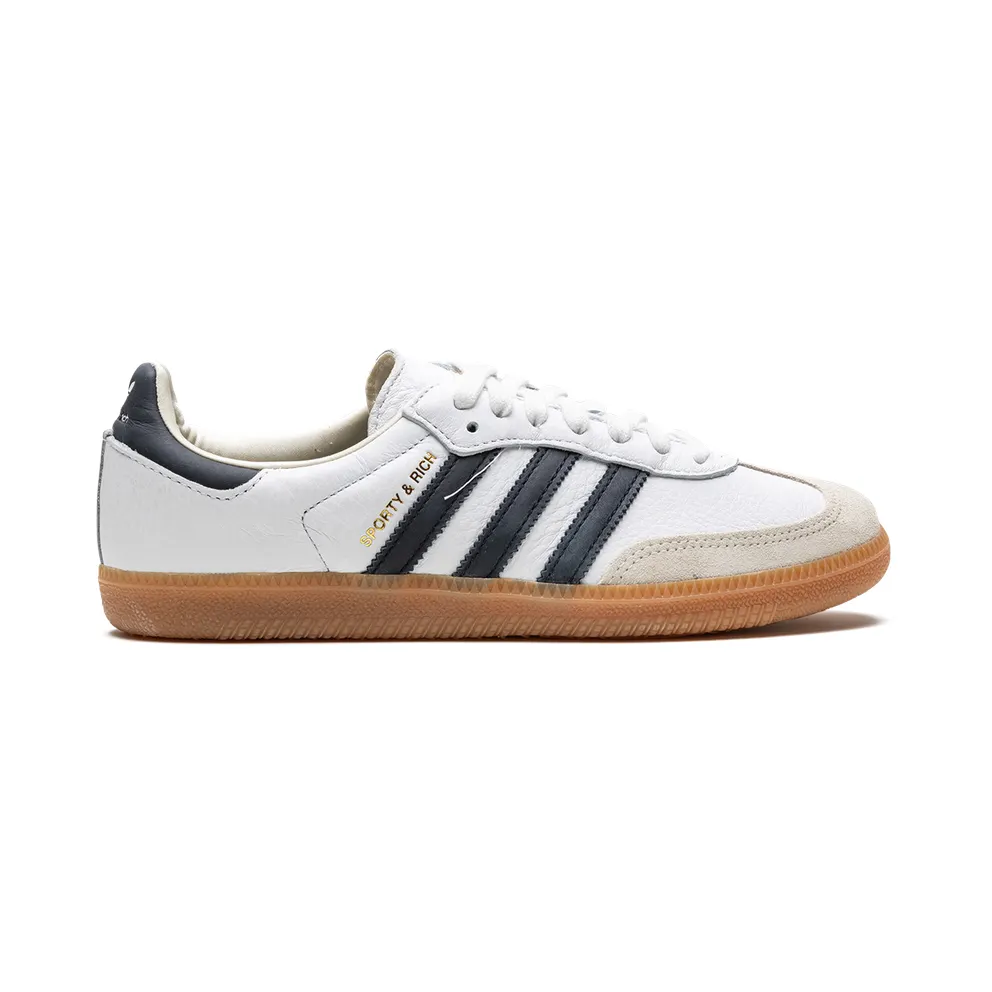 Adidas Samba “Sporty & Rich – White/Black” (HP3354)