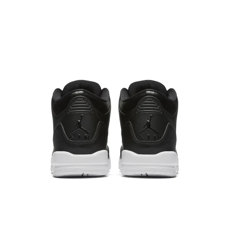 Jordan 3 Retro Cyber Monday 2016 (GS) Black/Black-White (398614-020)