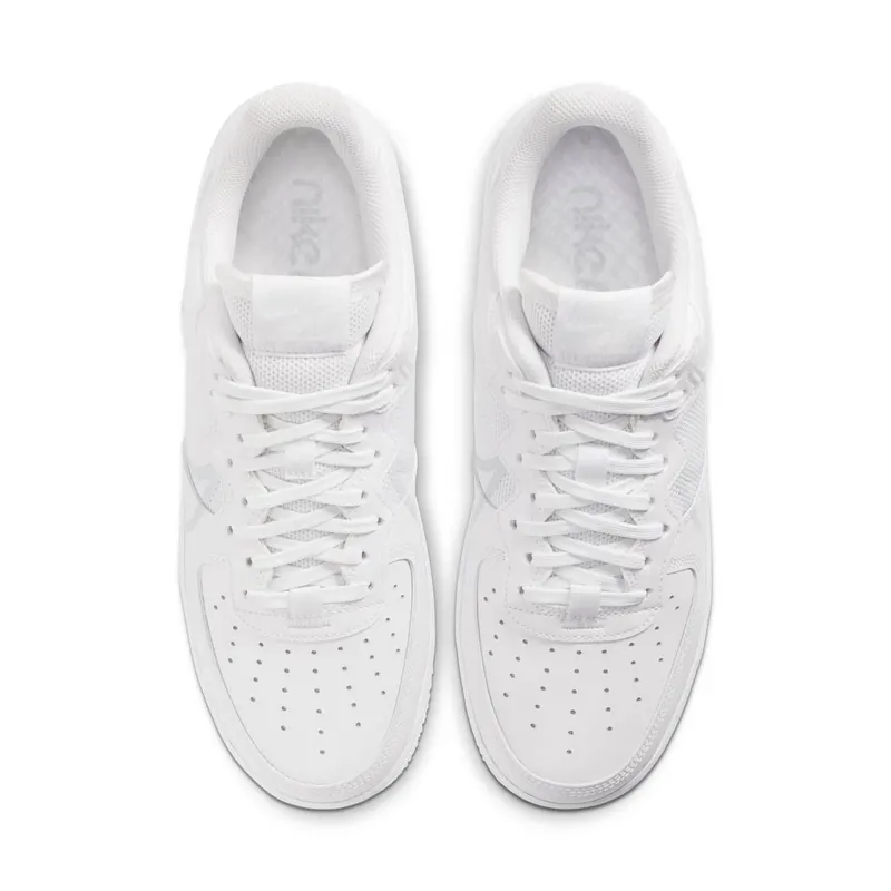 Nike Air Force 1 React White White/Pure Platinum (CT1020-101)
