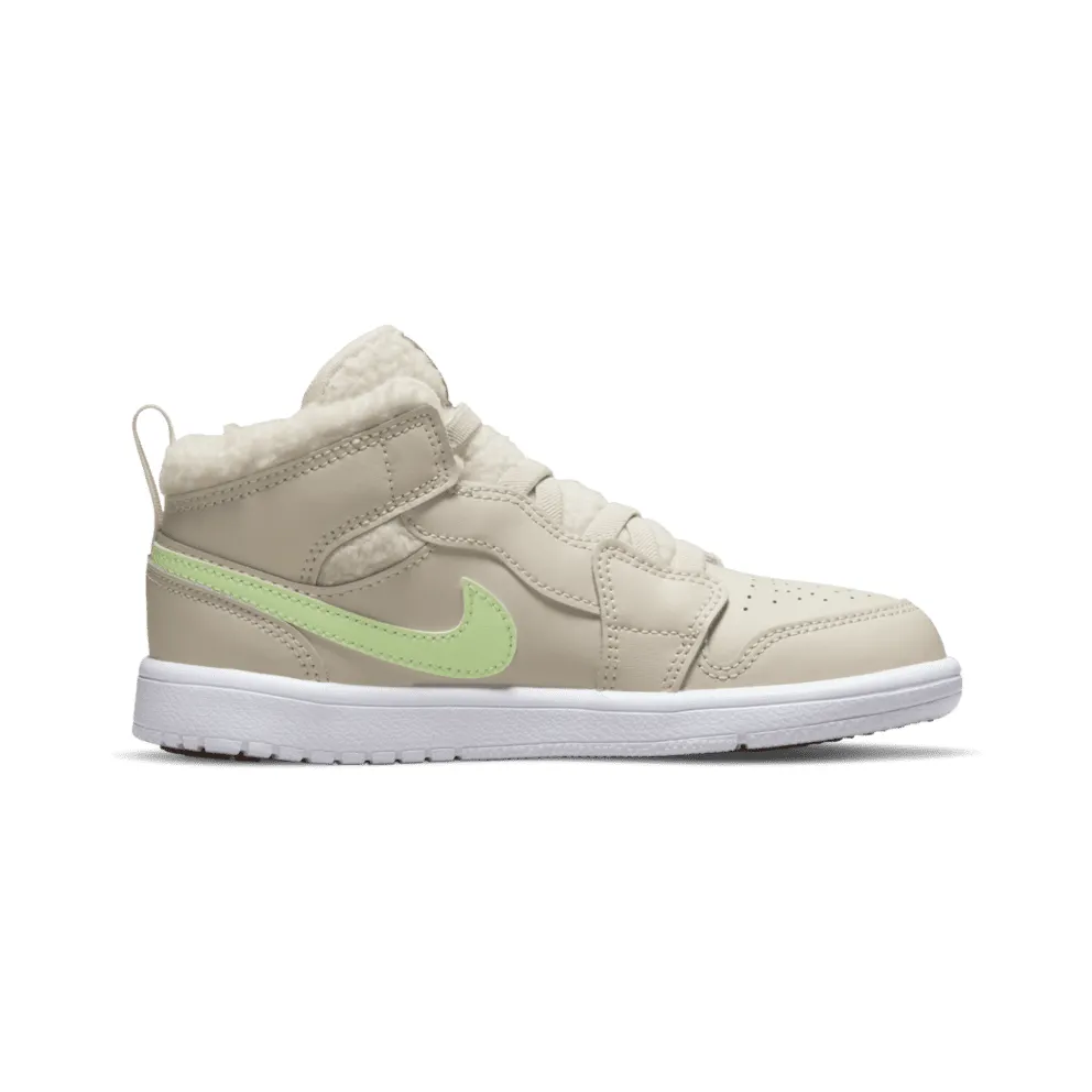 Jordan 1 MID UTL PS “Fleece Pearl White” (DO2211-264)