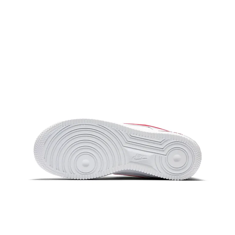 Nike Air Force 1 Low White Gym Red (GS) White/White-Gym Red (AV6252-101)