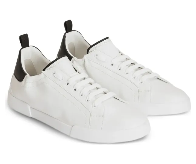 Dolce & Gabbana Portofino Calfskin “White/Black” (CS2431 A3S87 89697) (2)