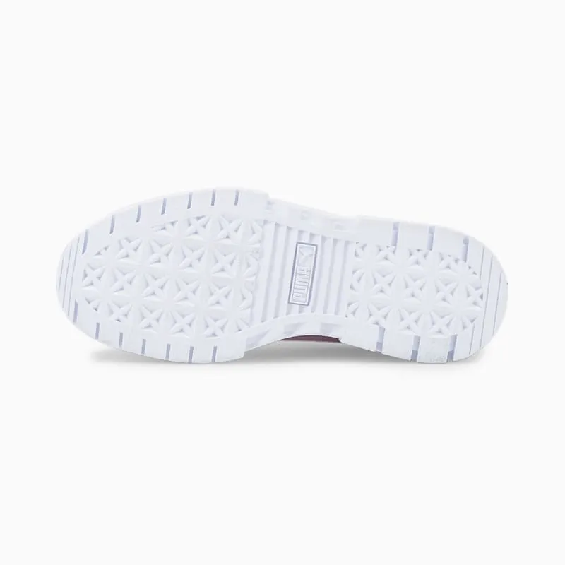 PUMA Mayze Leather Youth White/Chalk Pink (384527-03)