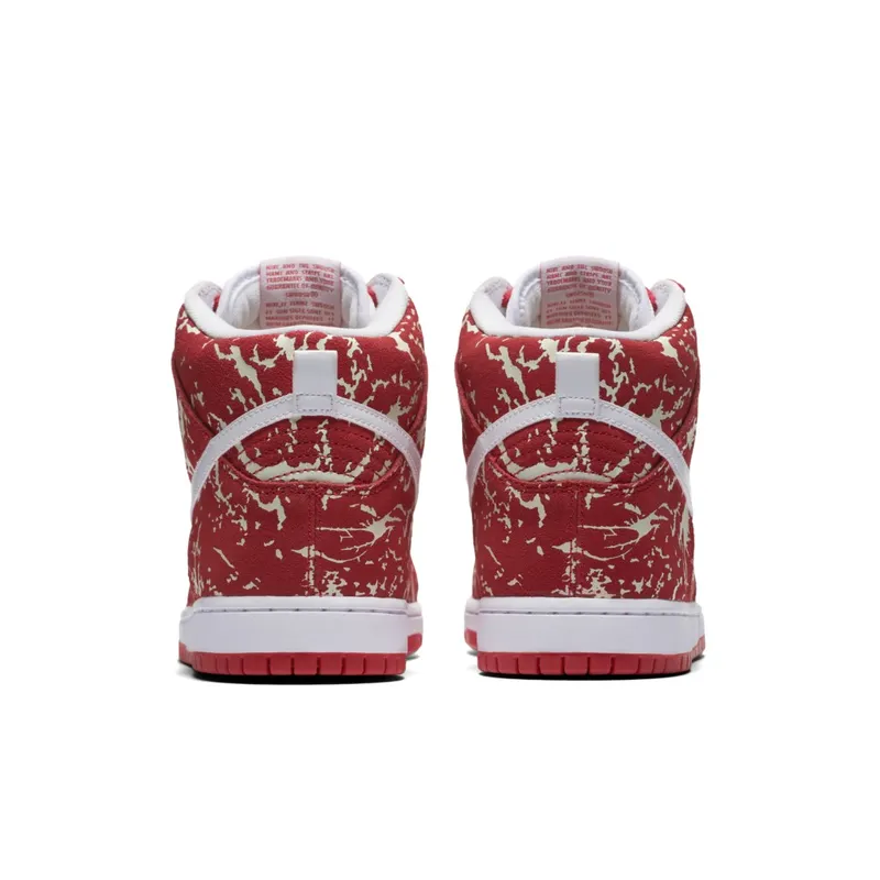 Nike Dunk SB High Raw Meat Challenge Red/Challenge Red/White (313171-616)